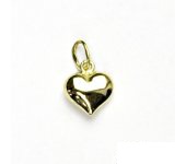 Zlatý přívěsek,srdce, žluté zlato, zlaté srdíčko, přívěšek ze zlata, P 822