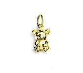 Zlatý přívěsek, žluté zlato, medvídek, zlatý medvídek, P 716