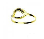 Zlatý prsten, žluté zlato, prstýnek ze zlata, T 815