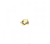 Náhradní balónek, zapínání k náušnicím na šroubek, žluté zlato