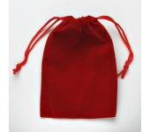 Červený sametový sáček, červený sáček, NI-103/A7