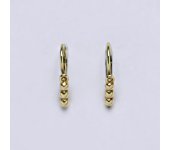 Dětské náušnice žluté zlato, šperky zlaté   NK 1348