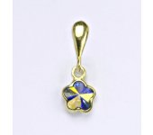 Zlatý přívěšek se Swarovski AB krystalem,žluté zlato, P 1297/22