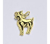 Zlatý přívěsek,znamení zvěrokruhu beran,žluté zlato,14 kt, P 982