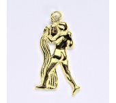 Zlatý přívěsek, znamení zvěrokruhu vodnář, žluté zlato,14 kt, P 941