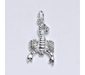 Zlatý přívěsek, znamení zvěrokruhu štír, bílé zlato,14 kt, P 982