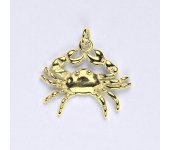 Zlatý přívěsek krab, přívěsek ze zlata, žluté zlato,14 kt, P 990