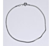 Zlatý náramek, náramek ze zlata, bílé zlato, náramek pancr, délka 20,5 cm, váha 2,07 g