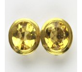 Zlatý prsten s přírodním citrínem,  žluté zlato 18 ct, přírodní citrín, 5,70 g