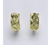 Zlaté náušnice, náušnice ze zlata, žluté zlato, zapínání na patent, váha 2,12 g